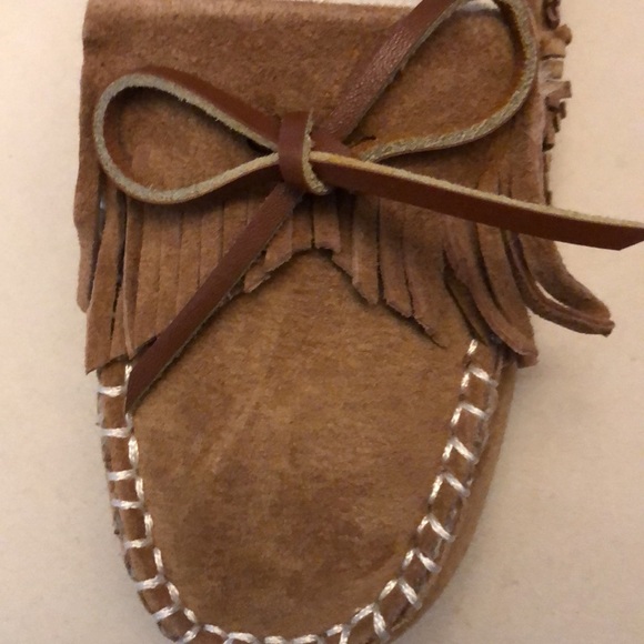 NWT LAMO Footwear Women's Leather Fleece-Lined Slippers - size 8 but runs small - Picture 3 of 11